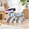 FOOZAC's new AI smart robot dog, remote control toy dog, Bluetooth music and dancing electronic pet details Picture